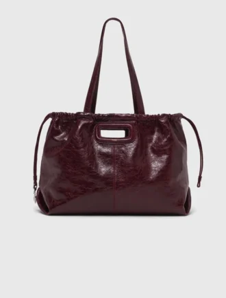 Sac fourre-tout M en cuir craquelé Sac fourre-tout M en cuir craquelé