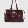 Sac fourre-tout M en cuir craquelé Sac fourre-tout M en cuir craquelé