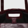 Sac fourre-tout M en cuir craquelé Sac fourre-tout M en cuir craquelé
