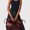 Sac fourre-tout M en cuir craquelé Sac fourre-tout M en cuir craquelé