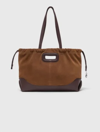 Sac fourre-tout Milpli en cuir et daim