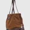 Sac fourre-tout Milpli en cuir et daim Sac fourre-tout Milpli en cuir et daim