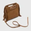 Sac M Bag en daim matelassé