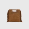 Sac M Bag en daim matelassé