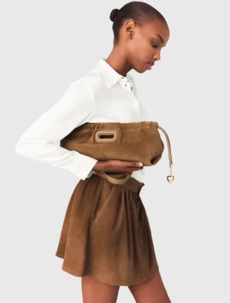 Sac Milpli Gazette en daim
