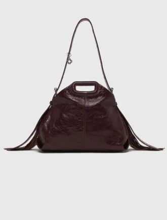 Sac Miss M en cuir craquelé