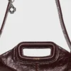 Sac Miss M en cuir craquelé