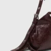 Sac Miss M en cuir craquelé