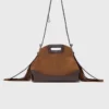 Sac Miss M Mini en cuir et daim