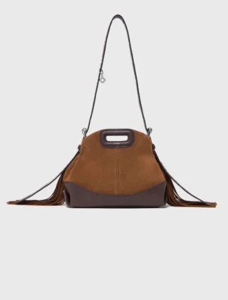 Sac Miss M Mini en cuir et daim