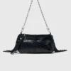 Sac Miss M Pouch en cuir verni