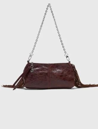 Sac Miss M Pouch en cuir verni
