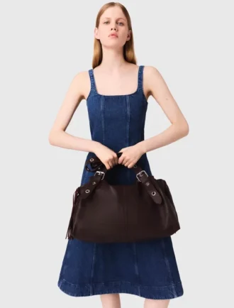 Sac Miss M XL en cuir uni