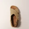 Sandales plates effet raphia Sandales plates effet raphia