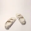 Sandales plates en cuir Sandales plates en cuir