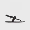 Sandales plates en cuir K.Jacques
