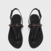 Sandales plates en cuir K.Jacques