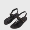 Sandales plates en cuir K.Jacques