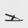 Sandales plates en cuir K.Jacques