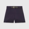 Short effet satiné