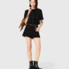 Short en tweed brillant Short en tweed brillant