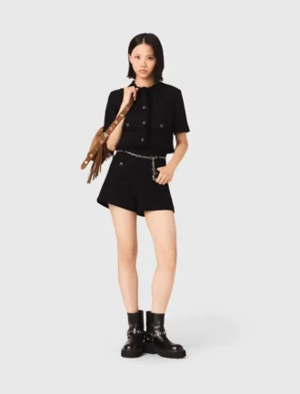 Short en tweed brillant Short en tweed brillant