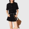 Short en tweed brillant Short en tweed brillant