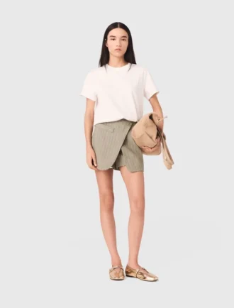 Short superposé en mélange de lin Short superposé en mélange de lin