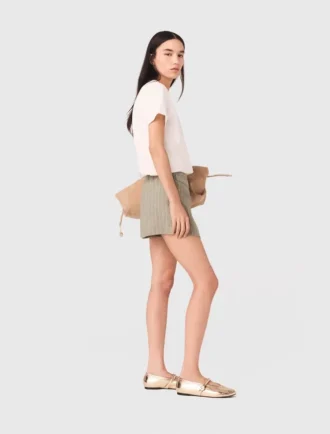 Short superposé en mélange de lin Short superposé en mélange de lin