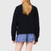 Sweat-shirt avec logo Paris en relief