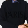 Sweat-shirt avec logo Paris en relief