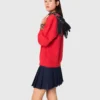 Sweat-shirt Paris New York Lettering