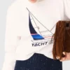 T-shirt imprimé bateau