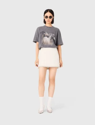 T-shirt imprimé cheval