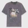 T-shirt imprimé cheval