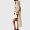 Trench-coat à capuche amovible Trench-coat à capuche amovible