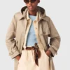 Trench-coat à capuche amovible Trench-coat à capuche amovible