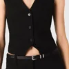 Ceinture fine avec boucle strass Ceinture fine avec boucle strass