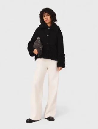 Veste bouclée