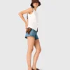 Veste brodée en mélange de lin Veste brodée en mélange de lin