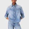 Veste chemise en denim Veste chemise en denim
