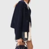 Veste coupe-vent à capuche avec strass