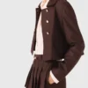 Veste courte croisée