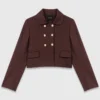 Veste courte croisée