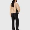 Veste courte en bouclé