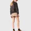 Veste courte en cuir Veste courte en cuir