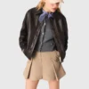 Veste courte en cuir Veste courte en cuir