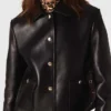Veste courte en cuir Veste courte en cuir