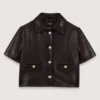 Veste courte en cuir Veste courte en cuir