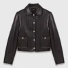 Veste courte en cuir Veste courte en cuir